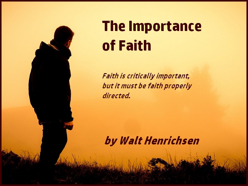 The Importance of Faith