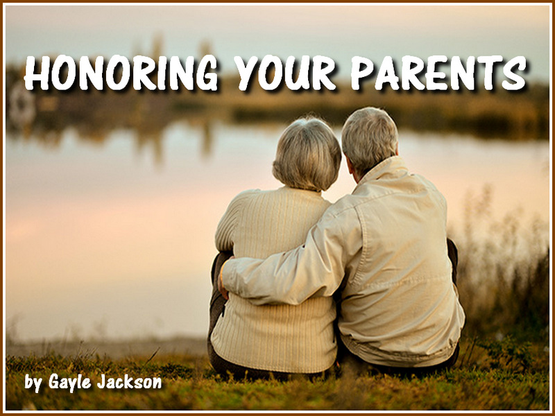 Honoring Your Parents