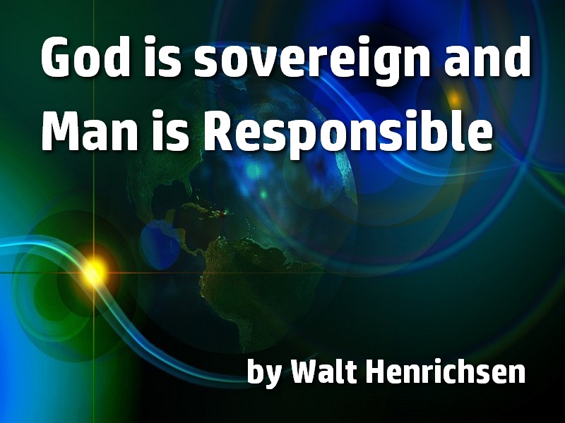 God is Sovereign